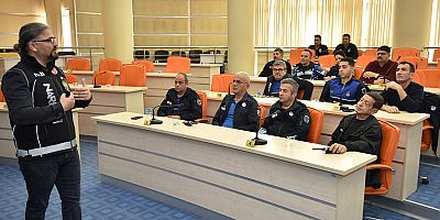 Kepez Zabıtası’na Uyuşturucuyla Mücadele Eğitimi