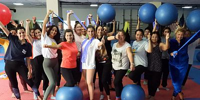 Kepezli kadınlar spor ile mutlu oluyor