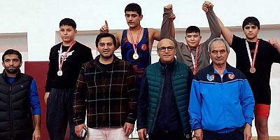 Kepezli pehlivanlara 2 altın 3 gümüş