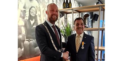 Kerküklü Sabah Mardan’a Hollanda Kraliyet Nişanı