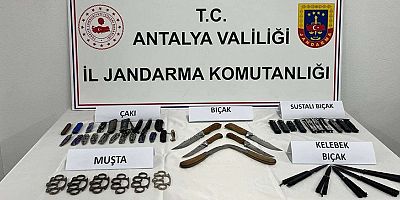 Kesici/Delici Alet ve Kaçak Ürün Ele Geçirildi