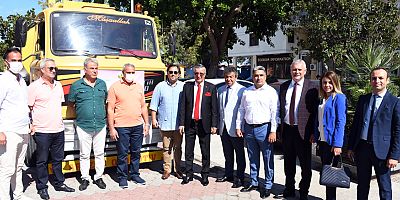 KETOB'dan Kemer Belediyesi'ne arazöz bağışı