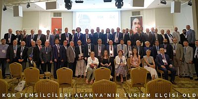 KGK temsilcileri Alanya’nın turizm elçisi oldu