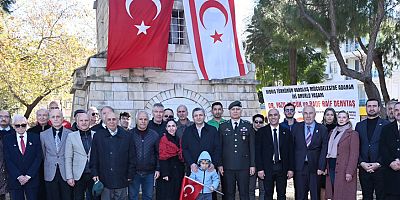 Kıbrıs Türkü'nün milli kahramanları Antalya'da anıldı