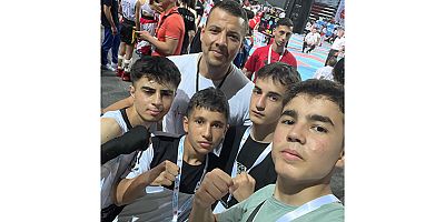 Kick Boks sporcularımızdan Dünya Şampiyonası’nda dört madalya 