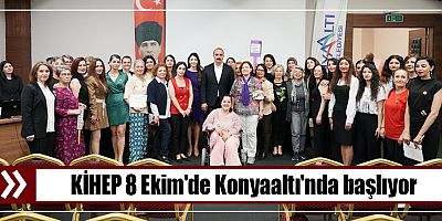 KİHEP 8 Ekim'de Konyaaltı'nda başlıyor