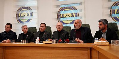 Kılıçdaroğlu ve İmamoğlu depremin vurduğu Diyarbakır'da