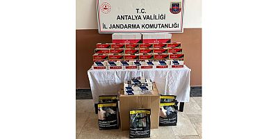 Kilolarca Kaçak Tütün, Jandarma ekipleri tarafından yakalandı