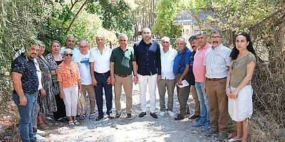 Kındılçeşme’nin halka açılması için basın açıklaması yapıldı