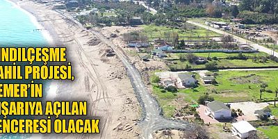 Kındılçeşme Sahil Projesi, Kemer'in dışarıya açılan penceresi olacak