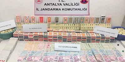 Kıraathanede kumar oynayan 16 kişiye para cezası