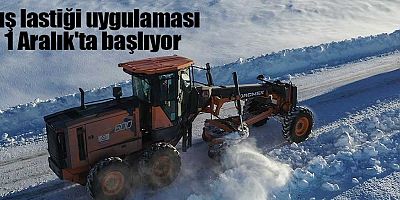 Kış lastiği uygulaması 1 Aralık'ta başlıyor