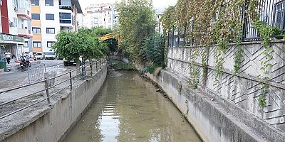 Kış sezonu öncesi Hacet Deresi'nde çalışmalar sürüyor