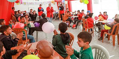 Kızılay’dan afetzede çocuklara yönelik psikososyal destek