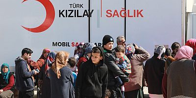 Kızılay Mobil Sağlık Ekiplerinin Lokasyonları Güncellendi