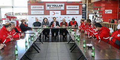 Kızılay uzun yol şoförleriyle birlikte yollara düşüyor