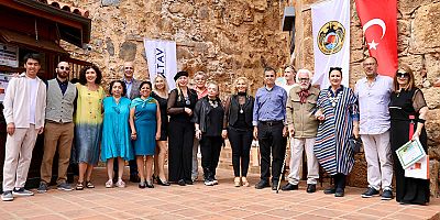 Kızılkule'de Türk Dünyası Paleti Resim Sergisi açıldı