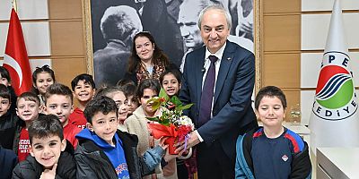 Kocagöz, 2.sınıf öğrencilerine yerel yönetimi anlattı