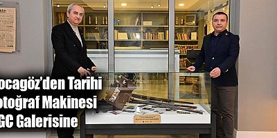 Kocagöz’den Tarihi Fotoğraf Makinesi AGC Galerisine