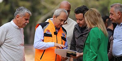 Kocagöz, dere ıslah çalışmalarını inceledi