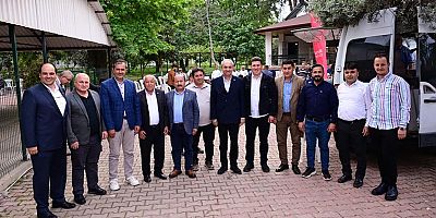 Kocagöz, hacı adaylarını ziyaret etti