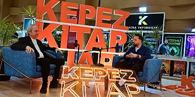 Kocagöz, Kepez Kitap Fuarı’nın yayın stüdyosu konuğu oldu