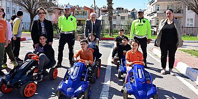 Kocagöz, Trafik Eğitim Parkı’nda