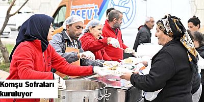 Komşu Sofraları kuruluyor