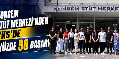 KONSEM Etüt Merkezi'nden YKS'de yüzde 90 başarı