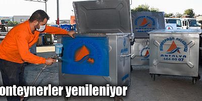 Konteynerler yenileniyor