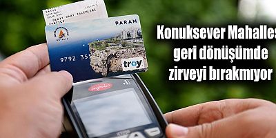 Konuksever Mahallesi geri dönüşümde zirveyi bırakmıyor