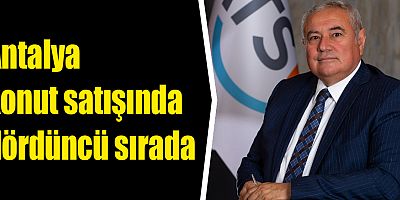 Konut Satışında Sert Düşüş