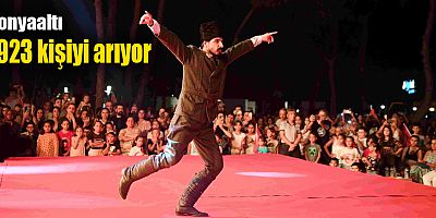 Konyaaltı 1923 kişiyi arıyor