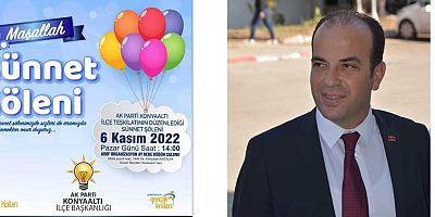 Konyaaltı AK Parti'den 2.Sünnet Şöleni