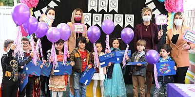 Konyaaltı Belediyesi kreşlerinde karne heyecanı