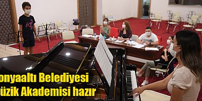 Konyaaltı Belediyesi Müzik Akademisi hazır 