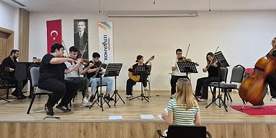 Konyaaltı Belediyesi Müzik Akademisi'yle geleceğe hazırlanıyorlar