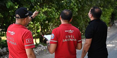 Konyaaltı Belediyesi'nden afet önleyici hizmet