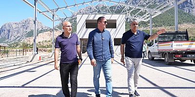 Konyaaltı Belediyesi'nden kırsal bölgeye sosyal etkinlik alanı projesi