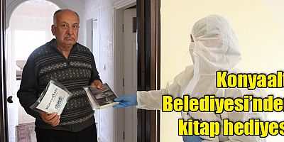 Konyaaltı Belediyesi’nden kitap hediyesi 