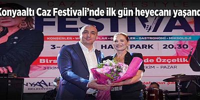 Konyaaltı Caz Festivali'nde ilk gün heyecanı yaşandı