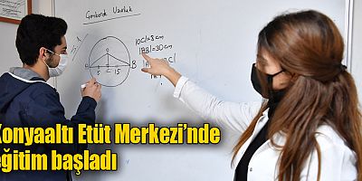 Konyaaltı Etüt Merkezi’nde eğitim başladı