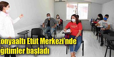 Konyaaltı Etüt Merkezi’nde eğitimler başladı