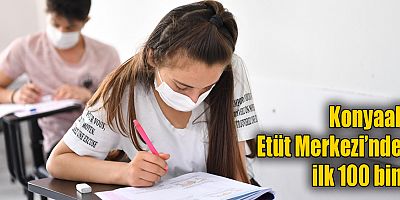 Konyaaltı Etüt Merkezi’nden ilk 100 bine