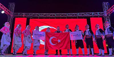 Konyaaltı Halk Oyunları Topluluğu Kuveyt'te sahne aldı