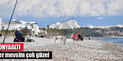 Konyaaltı her mevsim çok güzel