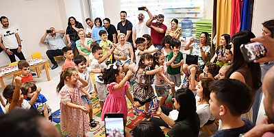 Konyaaltı kreşlerinde karne heyecanı