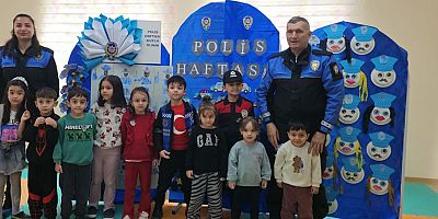 Konyaaltı kreşlerinde Polis Haftası etkinliklerle kutlanıyor