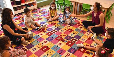 Konyaaltı kreşlerinde yeni dönem heyecanı