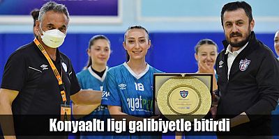 Konyaaltı Ligi galibiyetle bitirdi